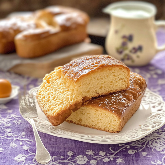 Torta con marmelata.