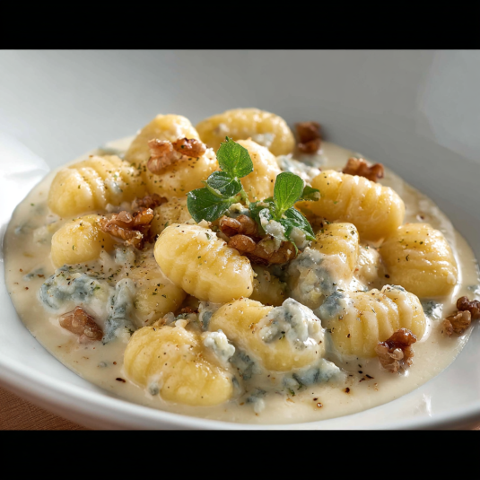 Penne con spina e ricotta.
