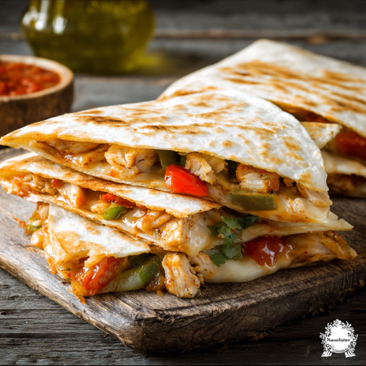Piatti di pollo con peperoncini e peperoni.
