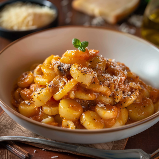 Una ciotola con maccheroni e formaggio.