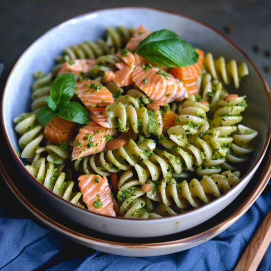 Piatti di pesce con verdure.