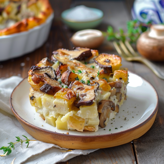 Un piatto di formaggio con carote e funghi.