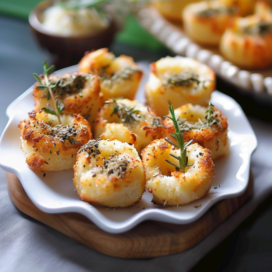 Piatti con erbe fresche.
