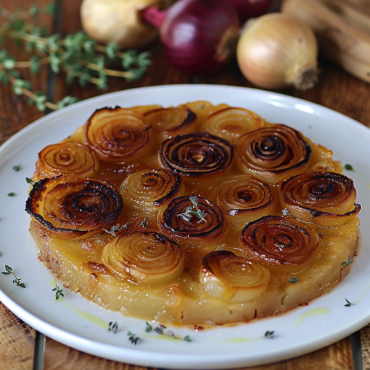 Piatto con cipolla e carote.