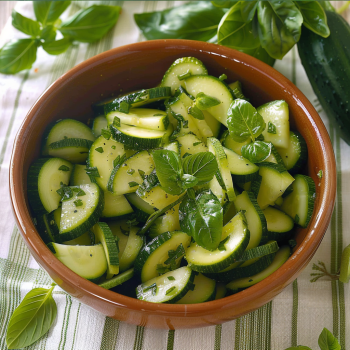 Una ciotola con verdure verdi.