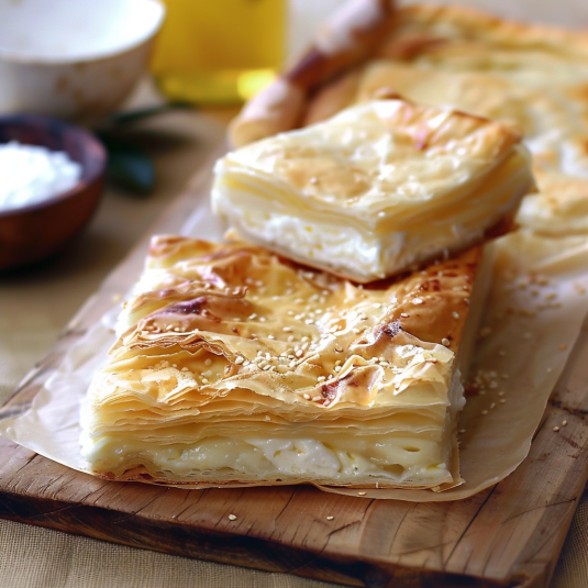 Pizza con formaggio e semi.