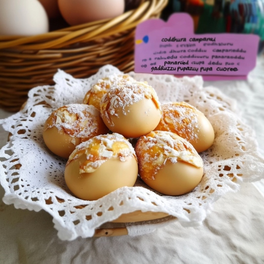 Colombe con la neve sulla scheggia.