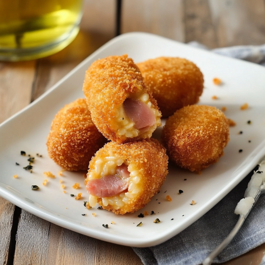 Piatti di carne in una tavolata.