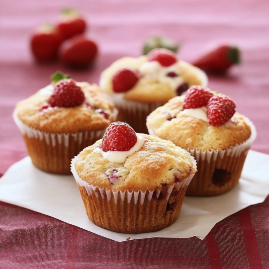 Torta con frutta e crema.