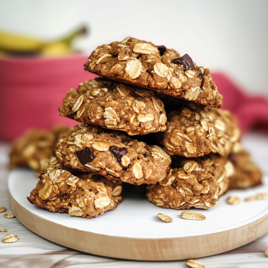 Un tavolo con un piatto di biscotti.