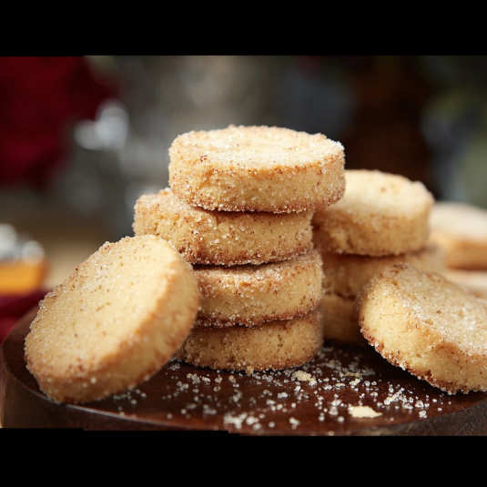 Un piatto con biscotti di cannoli.