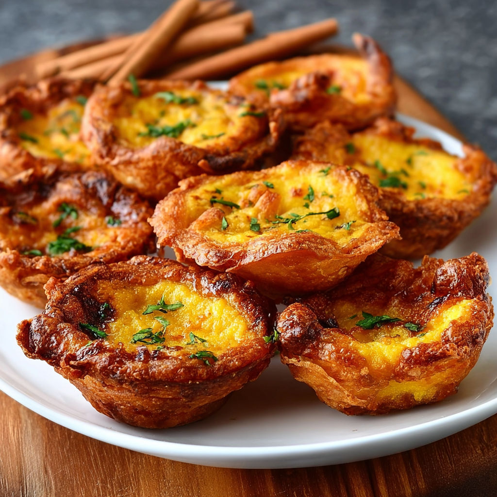 Une plaque de pâte brisée avec des pâtes brûlées et des épices.