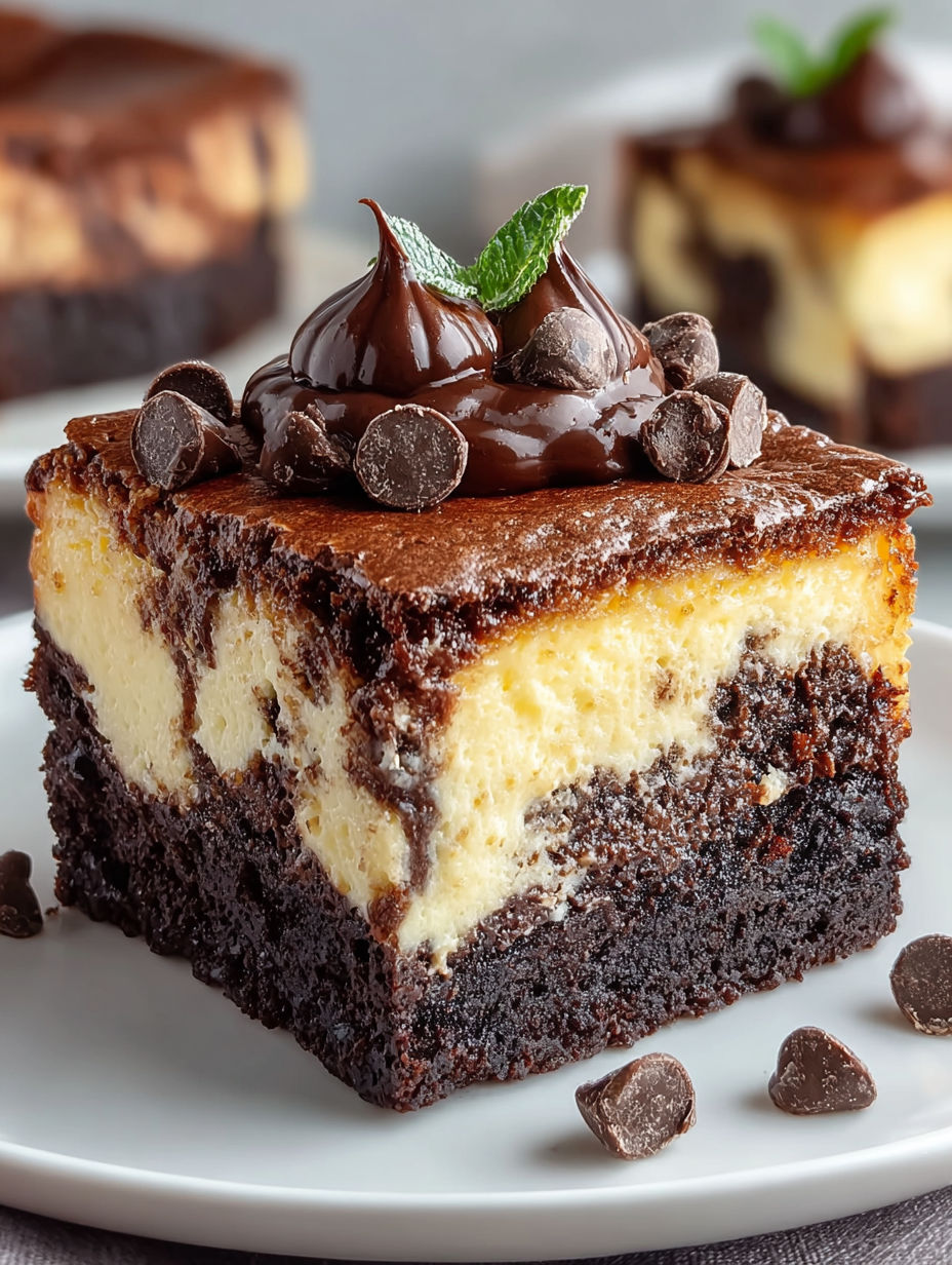 Une barre de chocolat avec des fruits rouges desserts.