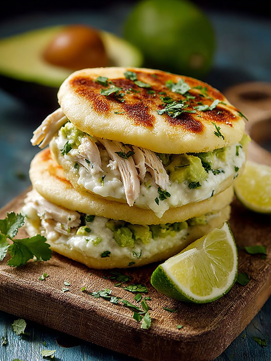 Une pâte de tortilla est servie avec des légumes verts et des légumes verts.