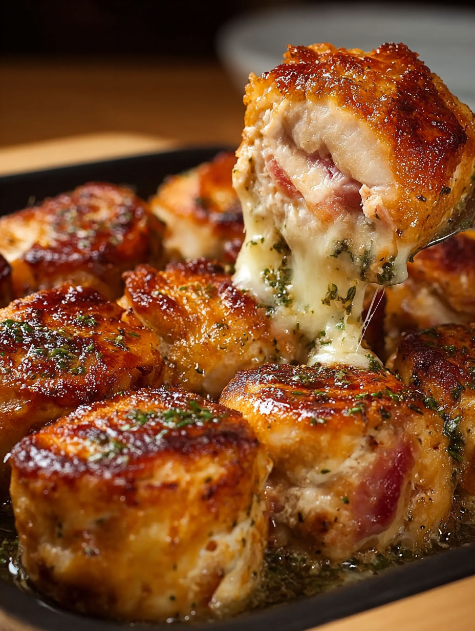 Les rolls de poulet au four sont faits de poulet cuit et de sauce au fromage. Ils sont légers et protégeants, ce qui les rend parfaits pour une alimentation équilibrée.