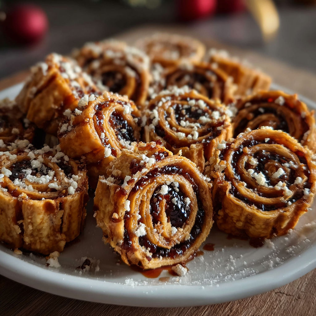 Une plaque de desserts, tels que des beignets et des choux, est servie sur une table.