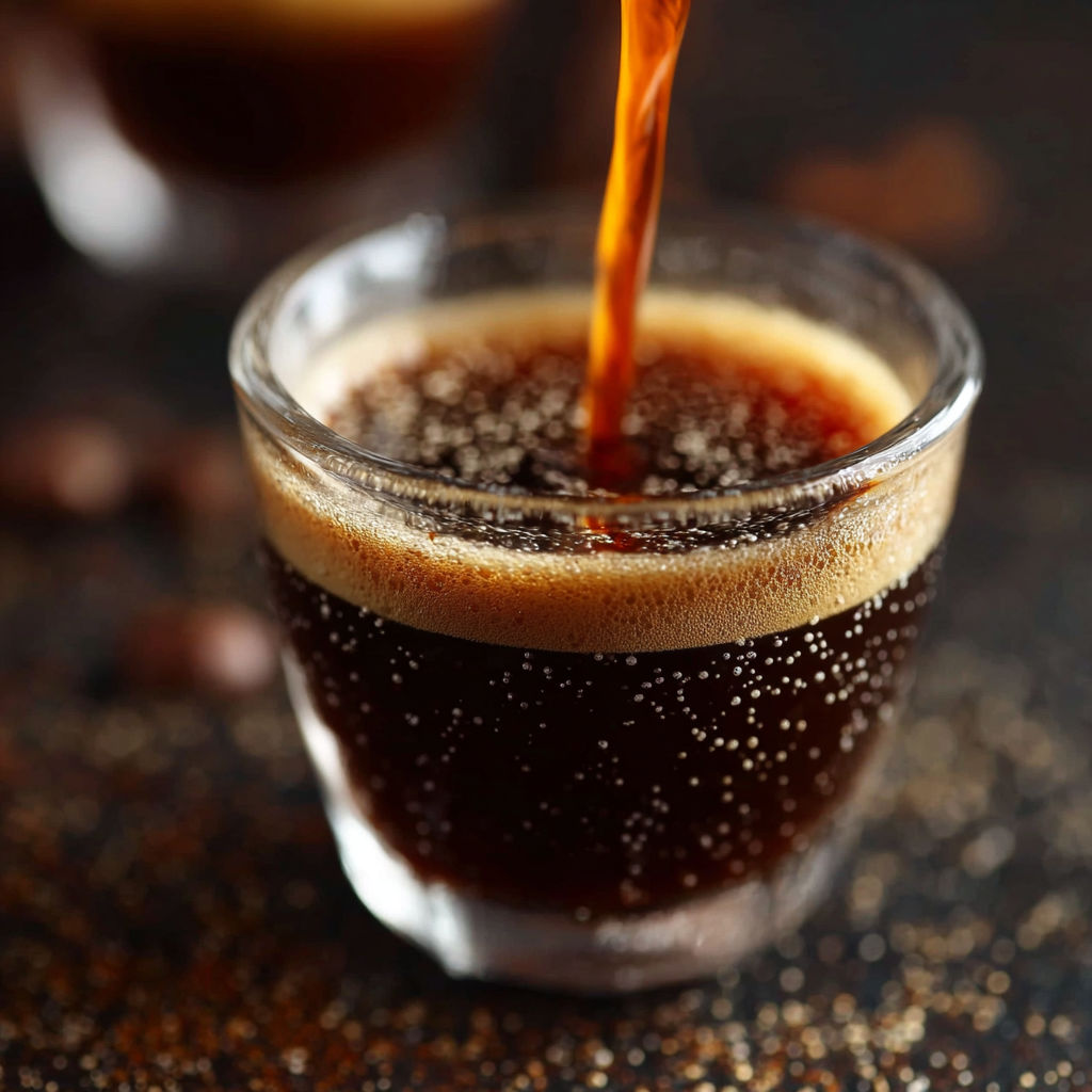 Une tasse de café express avec une cuillère de sucre et du café soluble.