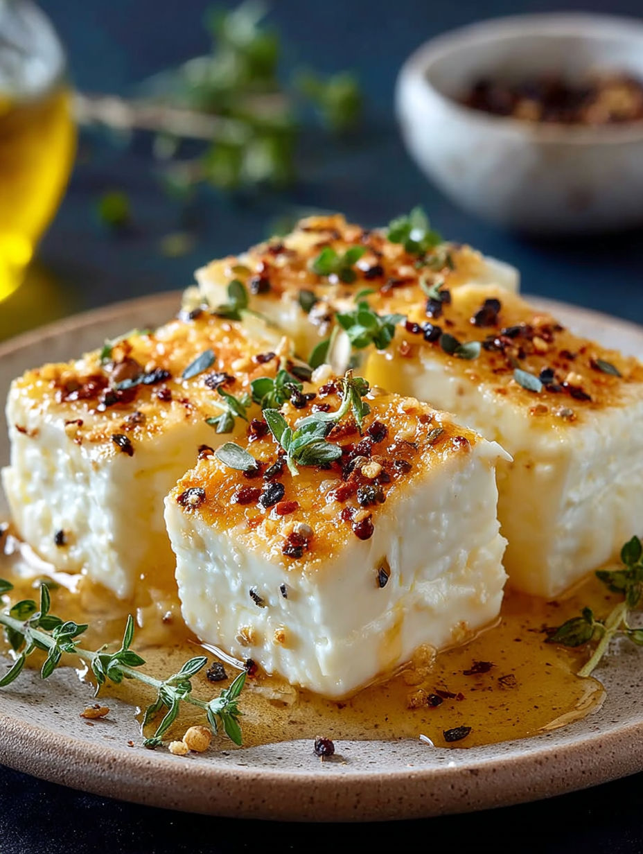 Une recette de desserts à la crème et aux épices, servie sur un plateau.