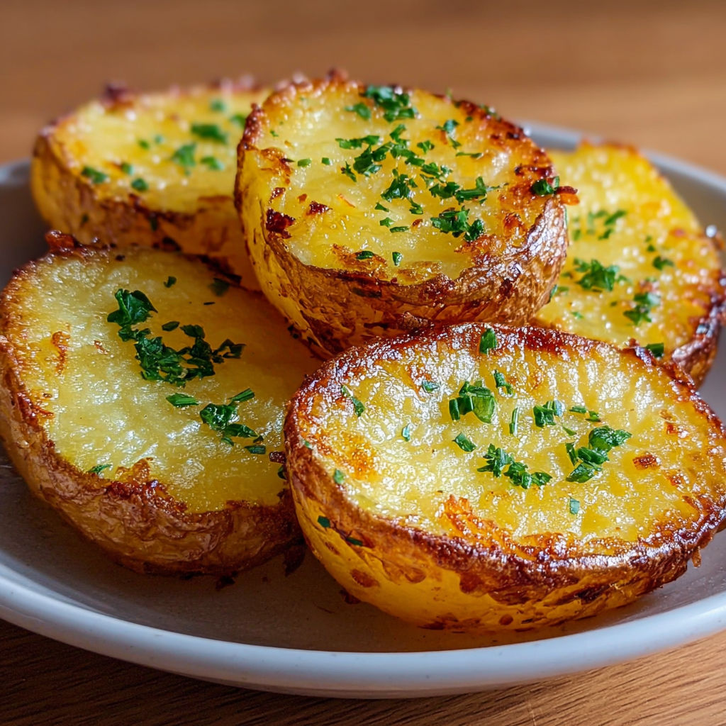 Une assiette de patates farcies al tomino.