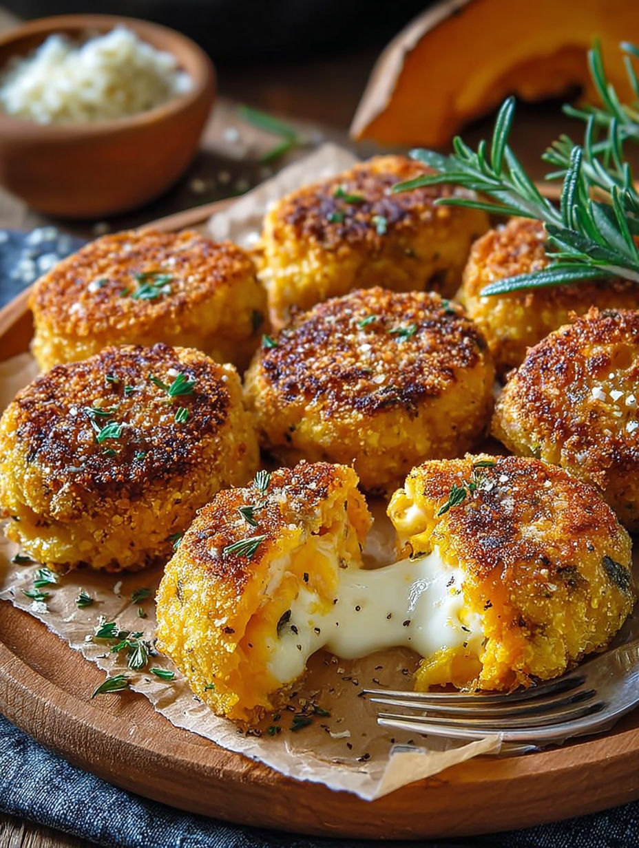 Une recette de pâtes frites avec des herbes et des fromages.