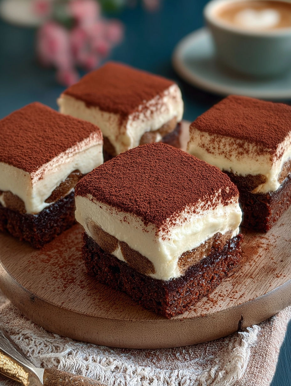 Deserts de chocolat et de crème, avec des morceaux de chocolat et des crustacés, sur un plateau.