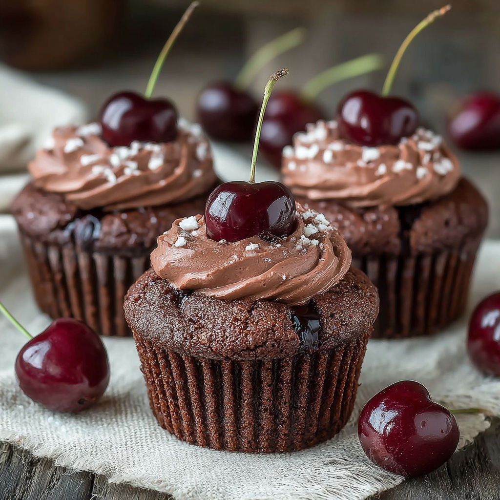 Un délicieux dolcetti cioccolato ciliegie cremosi est présenté sur une toile de judo.