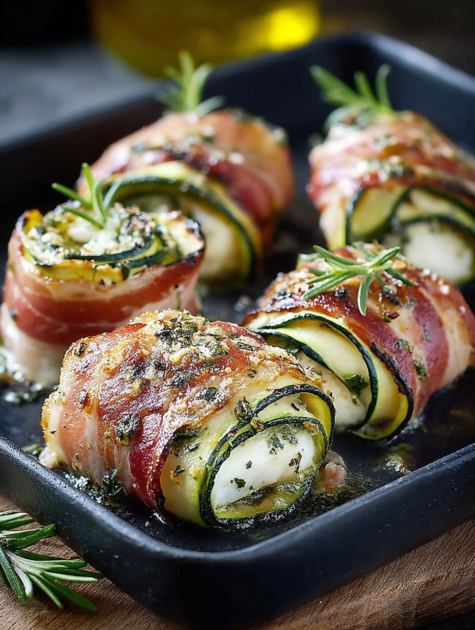 Les croissants de courgette avec des herbes et des épices sont prêts à être cuits.