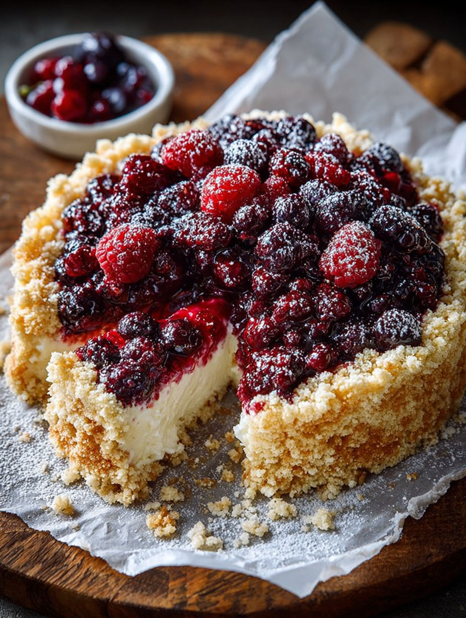 Une tarte aux fraises et au chocolat, avec des fraises fraîches et du chocolat fondu, est servie sur un plateau.