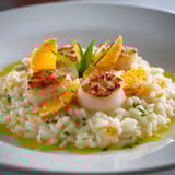 Riso con frullati e limone.