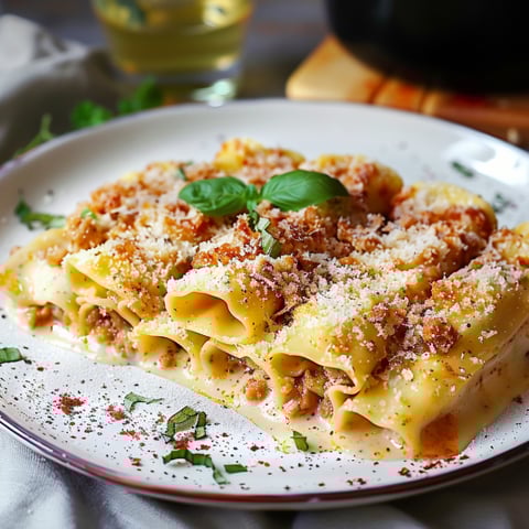 Piatti di pasta con verdure.