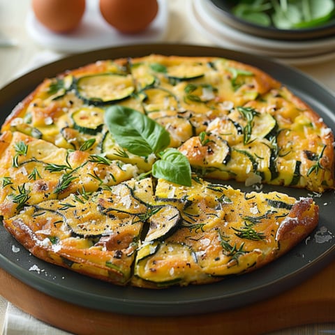 Pizza con verdure.