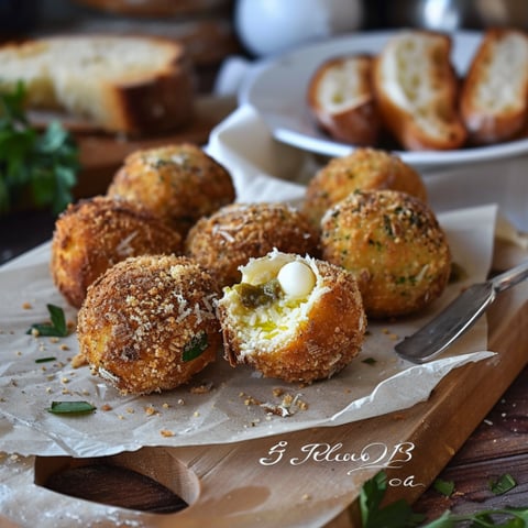 Un piatto di pasta croccante con formaggio e verdure.