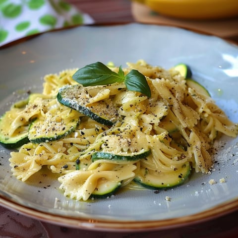 Piatti di pasta con verdure.