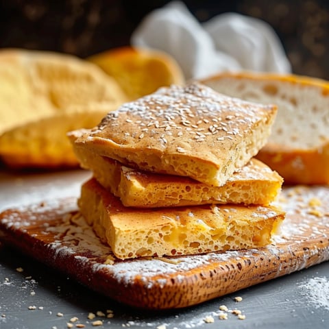 Pancake con polvere di zucchero.