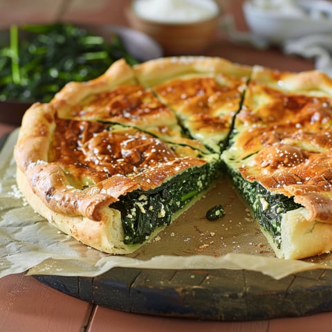 Pizza con verdure.