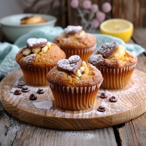 Muffin con cacao e cannoli.