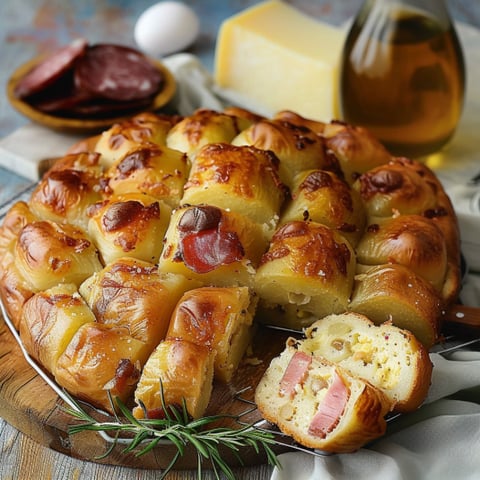 Piatti con formaggio e salame.