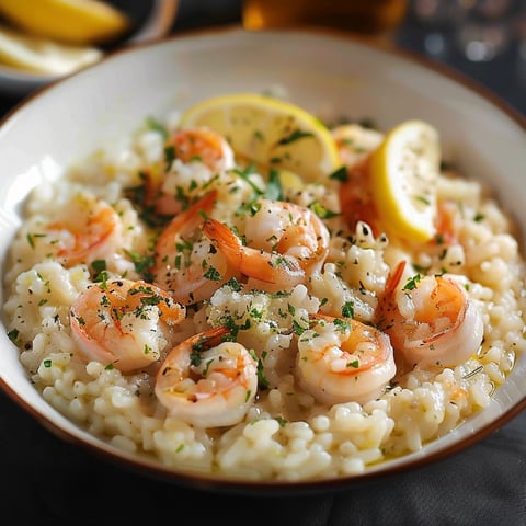 Riso con frullato di pesce.