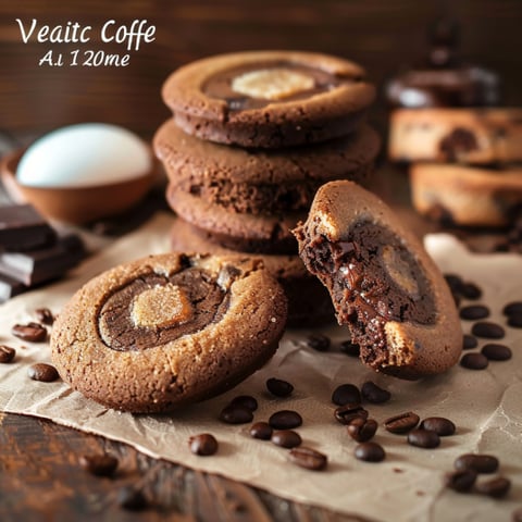 Caffè veraci con cioccolato e burro.