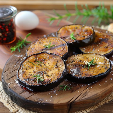 Una tavolata con bruschetta e uova.