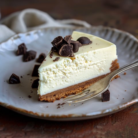 Una fetta di torta con cioccolato e noci.