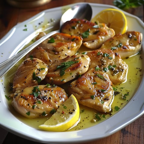 Piatti di pollo con limone.