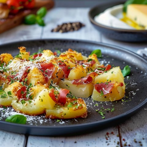 Piatti di verdura e formaggio.