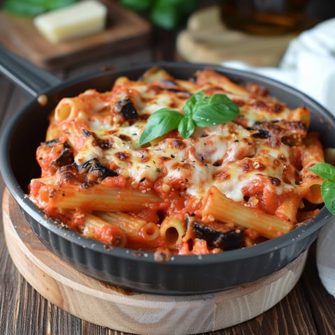 Una ciotola con pasta e formaggio.