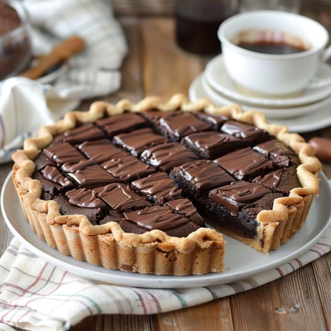 Tartufo al cioccolato con crema di cioccolato.