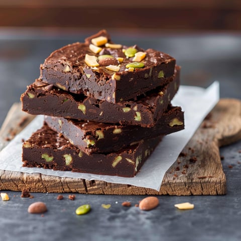 Un pezzo di cioccolato con nocciole e noci.