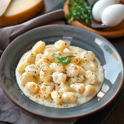 Piatti di pasta con erbe e formaggio.