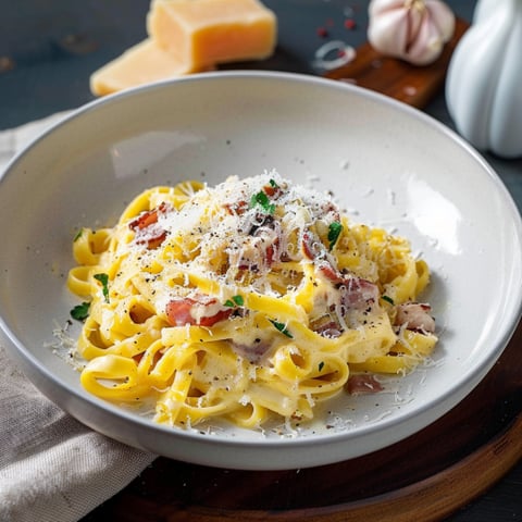 Una ciotola con spaghetti e formaggio.