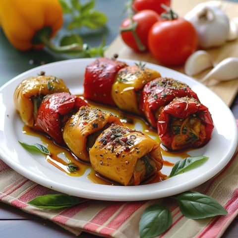 Piatti di verdura con olio e peperoncino.