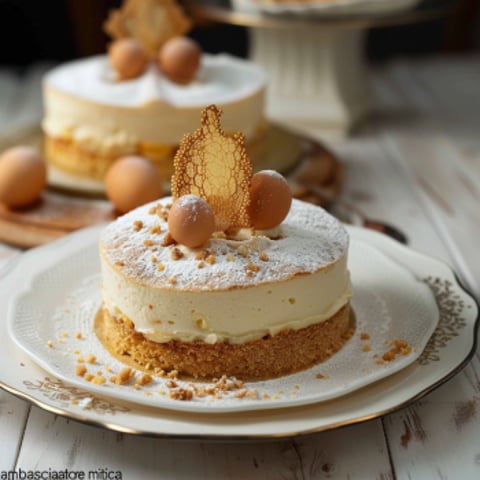 Cake con cioccolato e noci.